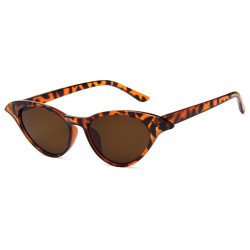 Cat Eye Sunglasses Leopard Butterfly