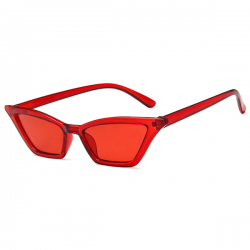 Cat Eye Sunglasses Red Small
