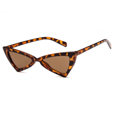 Cat Eye Zonnebril Triangle Leopard