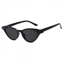 Cat Eye Sunglasses Black Butterfly