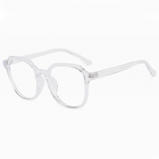 Computerbril - Anti Blauwlicht Bril - Retro Elton - Transparant