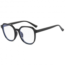 Computerbril - Anti Blauwlicht Bril - Retro Elton - Zwart