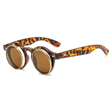 Flip Up Zonnebril Leopard