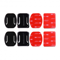 GoPro Adhesive Mounts - set van 4 Mounts en 4 Stickers