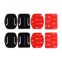 GoPro Adhesive Mounts - set van 4 Mounts en 4 Stickers