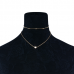 Gouden Choker + Ketting met Hartje