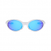 Hardloop Zonnebril - Zilver Frame - Blauwe Glazen - Gepolariseerd Hardloop Zonnebril - Zilver Frame - Blauwe Glazen - Gepolariseerd