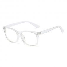 Kinder Computerbril - Anti Blauwlicht Bril - Wayfarer - Transparant