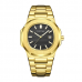 Pin Time Gold Steel - Heren Horloge