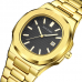 Pin Time Gold Steel - Heren Horloge