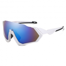 Sport Zonnebril Rocker Wit Blauw