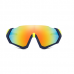 Sport Zonnebril Rocker Zwart Geel Rainbow
