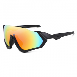 Sport Sunglasses Rocker Black Rainbow