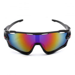 Sport Sunglasses Black Rainbow 2018