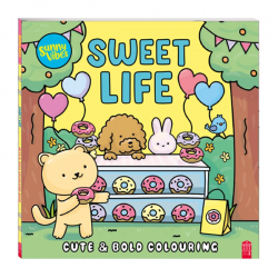 Sunny Vibes - Sweet Life - Kleurboek voor alle leeftijden - 20 pagina's