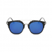 Wayfarer Retro Flat Blauw Spiegel