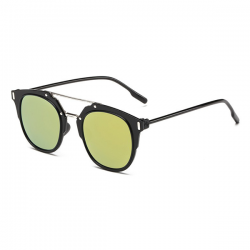 Wayfarer Retro Flat Goud Spiegel