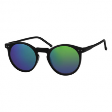 Wayfarer Rond - Groen Blauw Spiegel