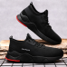 Werkschoenen - Sneakers - Veiligheidsschoenen - Stalen Neus - Zwart Rood