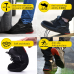 Werkschoenen - Sneakers - Veiligheidsschoenen - Stalen Neus - Zwart Rood