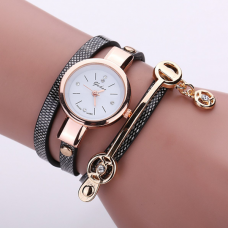 Yuhao Horloge Armband Zwart