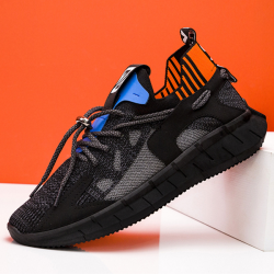 Z Sneakers - Black Blue Orange